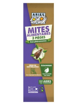 Piège à mites alimentaire, 3 unités aux phéromones Aries Herboristerie de Paris
