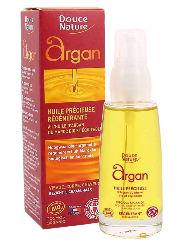 Huile précieuse d'Argan 1ère pression non désodorisée 50ml Douce Nature Herboristerie de Paris
