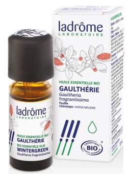 Gaulthérie Wintergreen 10ml Ladrome Herboristerie de Paris huile essentielle usage cosmétique toujours à diluer