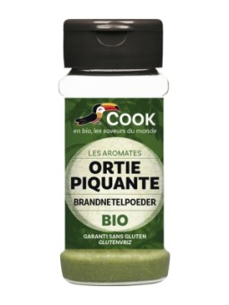 Ortie piquante poudre 35g Cook Herboristerie de Paris vitalité et énergie