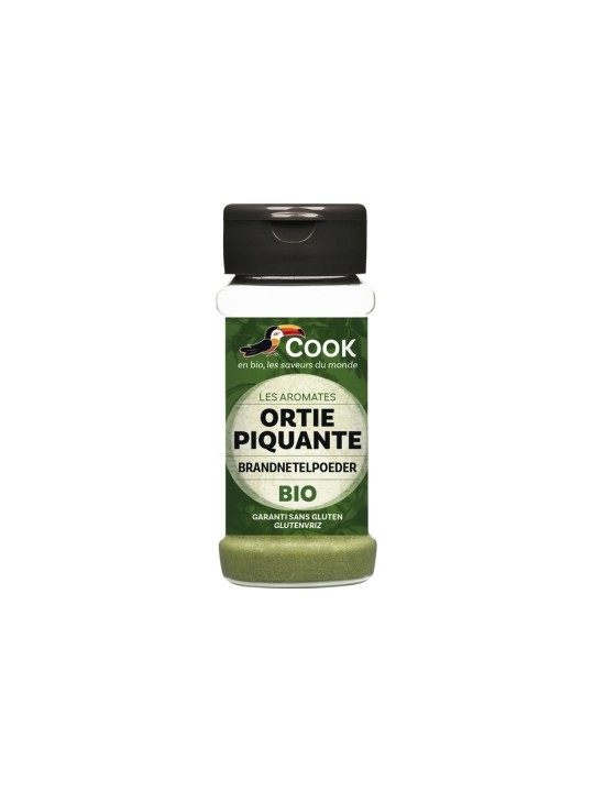 Ortie piquante poudre 35g Cook Herboristerie de Paris vitalité et énergie