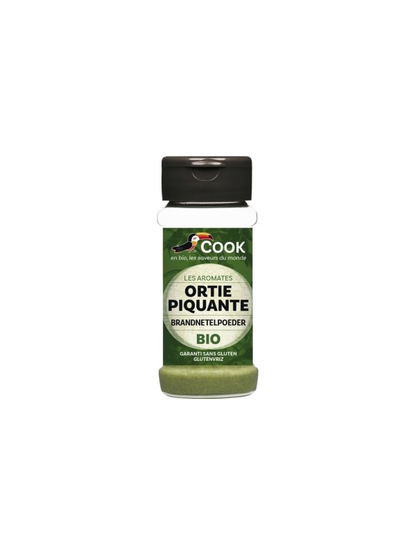 Ortie piquante poudre 35g Cook Herboristerie de Paris vitalité et énergie