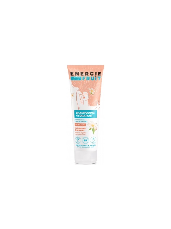 Shampoing Cheveux Abimés Monoi Macadamia Bio 250ml Energie Fruit Herboristerie de Paris