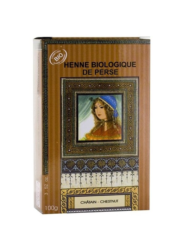 Henné biologique de Perse Chatain 100g Nomade Palize Herboristerie de Paris