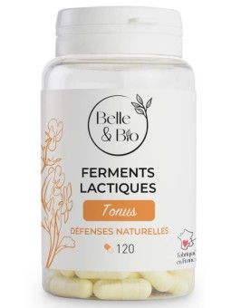 Ferments lactiques naturels 120 gélules Belle et Bio Herboristerie de Paris