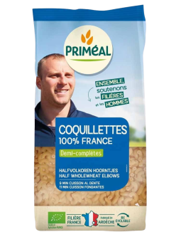 Coquillettes demi complètes 500g Primeal Herboristerie de Paris