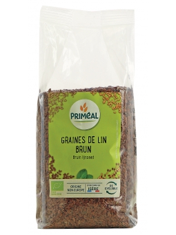 Graines de lin brun 500g Primeal Herboristerie de Paris