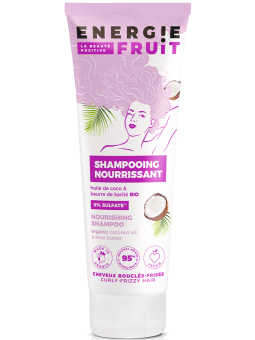 Shampoing Cheveux Frisés Coco Karité Bio 250ml Energie Fruit Herboristerie de Paris
