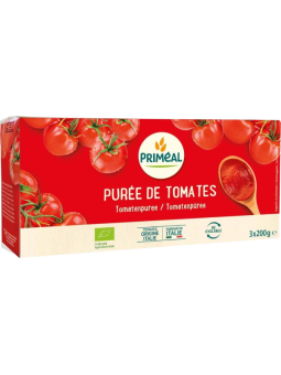 Purée de Tomates 3 briquettes de 200g Primeal Herboristerie de Paris