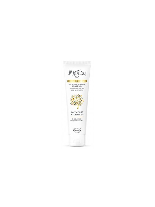 Lait corps à l'huile d'Argan 100ml Marilou Bio Herboristerie de Paris