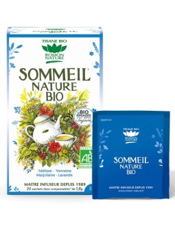 Tisane Sommeil Nature 20 sachets 32g Romon Nature Herboristerie de Paris