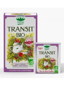 Tisane Transit bio 20 sachets 32g Romon Nature Herboristerie de Paris