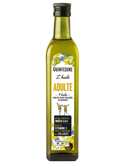 L'huile Bio des Jeunes et Actifs 500ml Quintesens Herboristerie de Paris