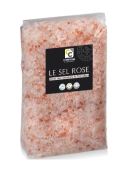 Sel Rose de l'Himalaya cristaux 1kg Comptoirs Et Compagnies Herboristerie de Paris
