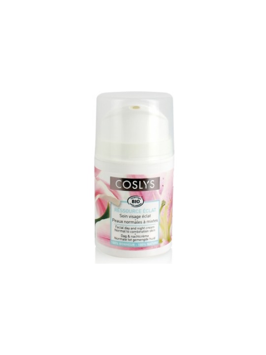 RESSOURCE ECLAT Soin éclat peaux normales à mixtes 50ml Coslys Herboristerie de Paris