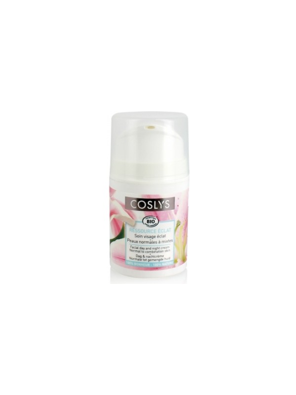 RESSOURCE ECLAT Soin éclat peaux normales à mixtes 50ml Coslys Herboristerie de Paris