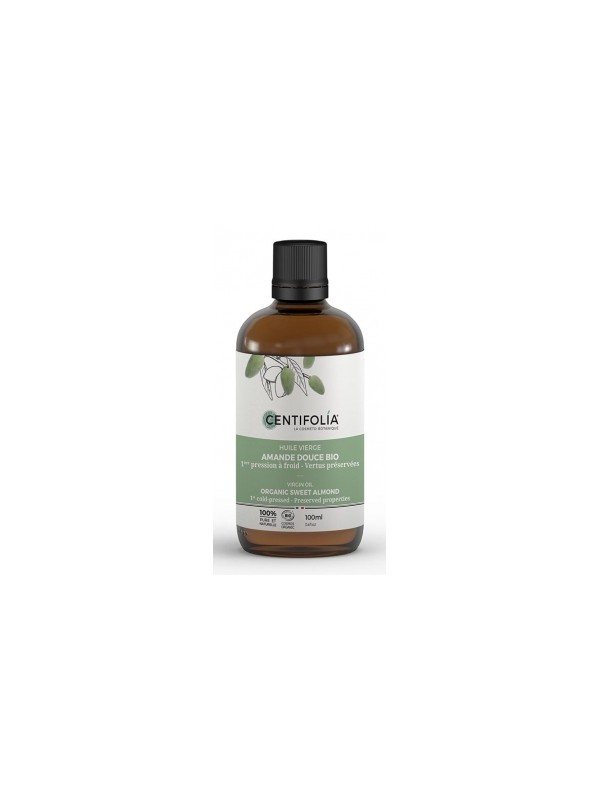 Huile vierge d'Amande douce adoucissante 100ml Centifolia Herboristerie de Paris