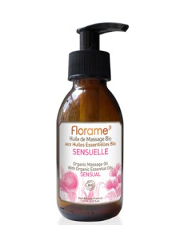 Huile de Massage Sensuelle 125ml Florame Herboristerie de Paris