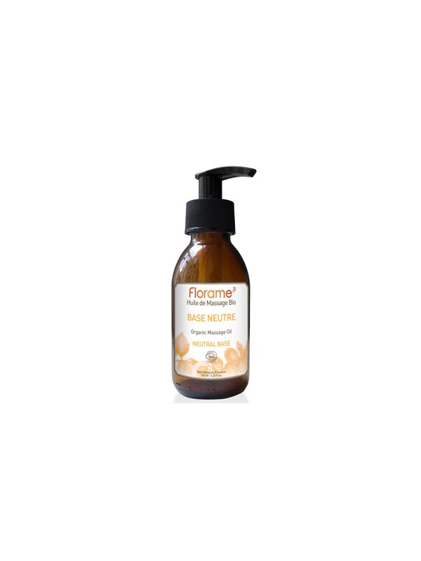 Huile de Massage Base neutre 125ml Florame Herboristerie de Paris