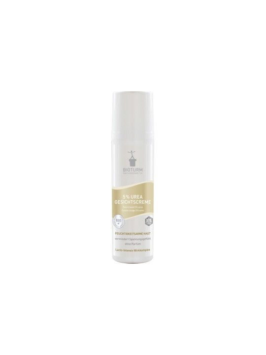 Crème visage 5% d'urée 75ml Bioturm Herboristerie de Paris