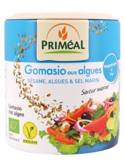 Gomasio aux Algues, Sésame complet et Sel marin 100g Primeal Herboristerie de Paris