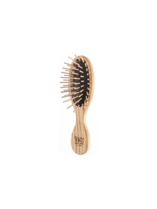 Mini Brosse ovale en Frêne naturel Tek Herboristerie de Paris