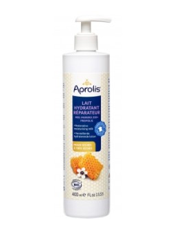 Lait hydratant Réparateur Miel de Manuka et Propolis 400ml Aprolis Herboristerie de Paris