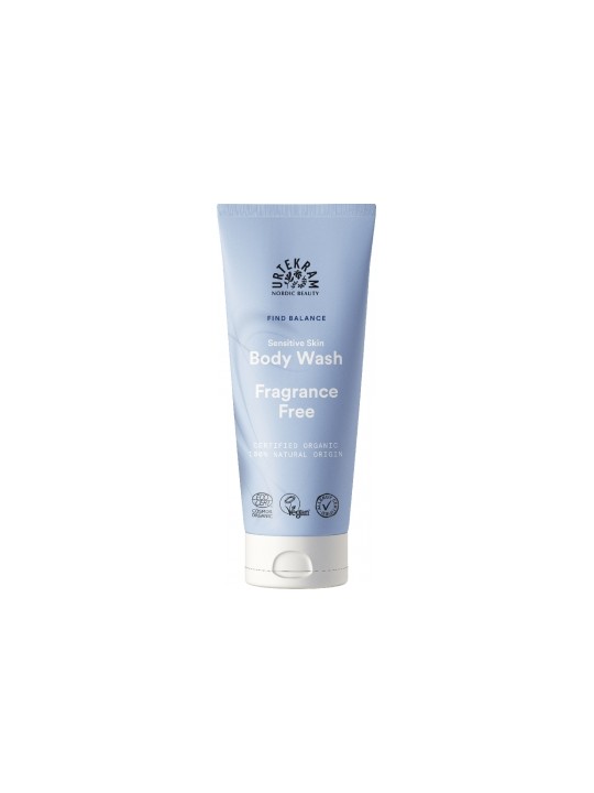 Gel douche sans parfum peaux sensibles 200ml Urtekram Herboristerie de Paris
