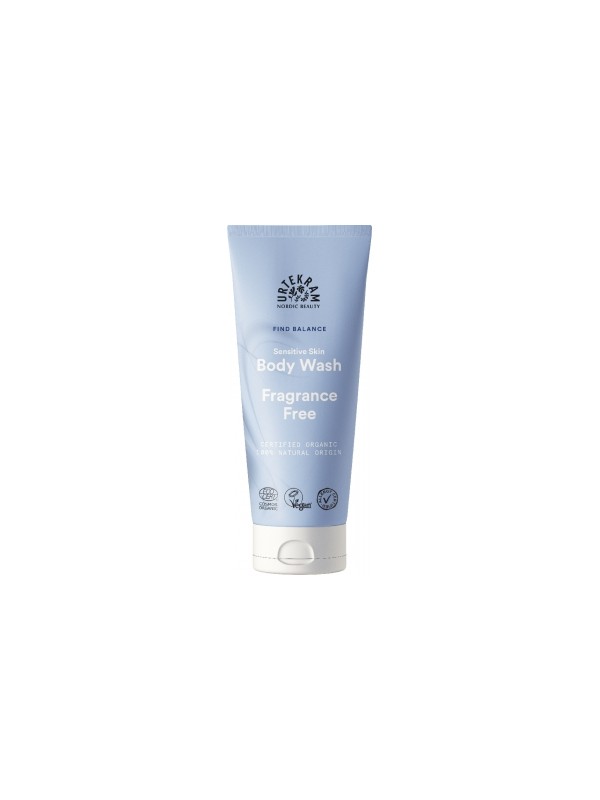 Gel douche sans parfum peaux sensibles 200ml Urtekram Herboristerie de Paris