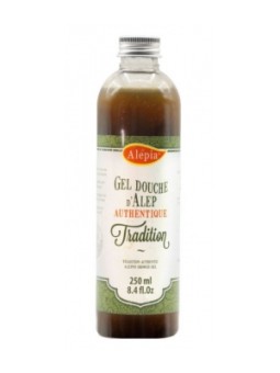 Gel douche d'Alep Authentique Tradition 250ml Alepia Herboristerie de Paris