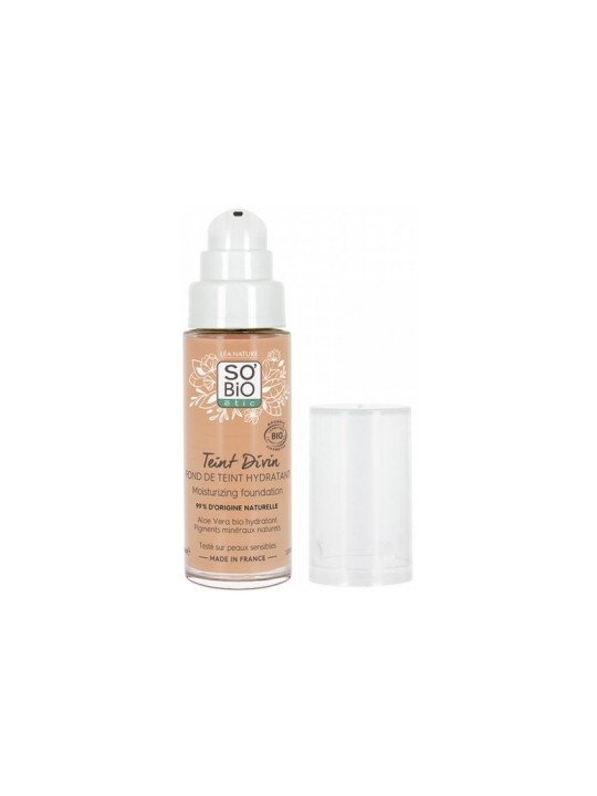 Fond de teint hydratant n°25 Beige doré 30ml So'Bio Ã©tic Herboristerie de Paris
