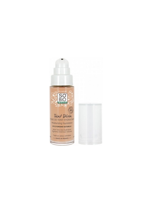 Fond de teint hydratant n°25 Beige doré 30ml So'Bio Ã©tic Herboristerie de Paris