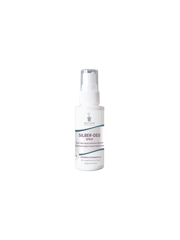 Déodorant spray d'argent intensif dynamique 50ml Bioturm Herboristerie de Paris