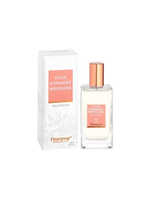 Eau de Parfum Fleur d'Oranger Merveilleuse 50ml Florame Herboristerie de Paris