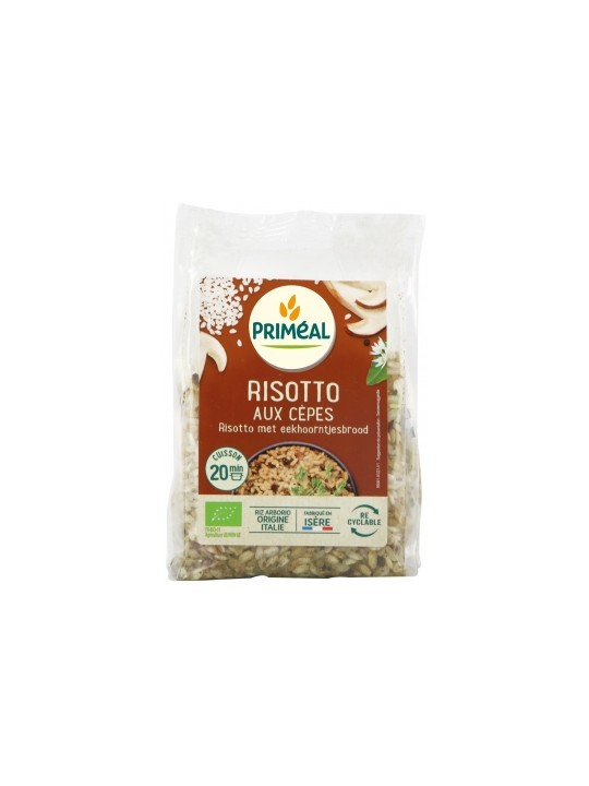 Risotto aux Cèpes prêt en 20 minutes 300g Primeal Herboristerie de Paris