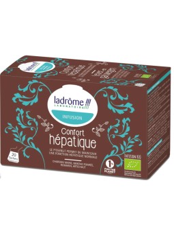 Infusion confort hépatique 20 sachets de 1.5g Ladrome Herboristerie de Paris