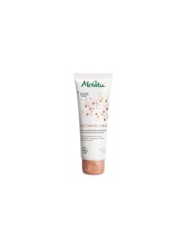 Crème Mains Réconfortante Nectar de Miels 75ml Melvita Herboristerie de Paris
