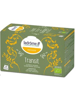 Infusion Bon transit 20 sachets de 1.5g Ladrome Herboristerie de Paris tisane laxative