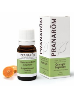 Oranger Bigarade Flacon compte gouttes 10ml Pranarom Herboristerie de Paris Citrus aurantium ssp aurantium
