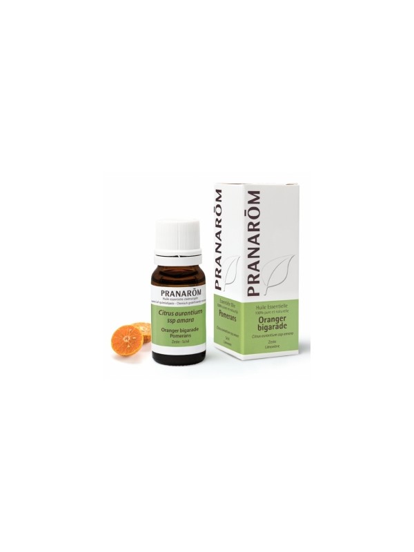 Oranger Bigarade Flacon compte gouttes 10ml Pranarom Herboristerie de Paris Citrus aurantium ssp aurantium