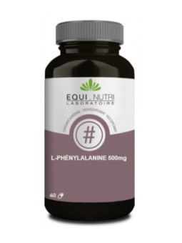 L Phénylalanine 500   60 gélules végétales 500mg Equi - Nutri Herboristerie de Paris