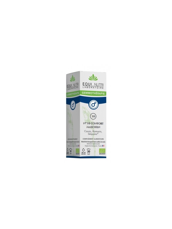Confort Masculin N°10 Flacon compte gouttes 30ml Equi - Nutri Herboristerie de Paris