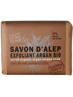 Savon d'Alep Exfoliant Argan Bio 100g Tade Herboristerie de Paris