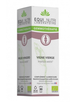 Vigne vierge bio Flacon compte gouttes 30ml Equi - Nutri Herboristerie de Paris