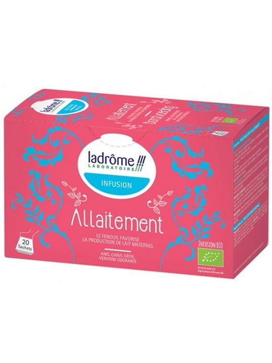 Infusion Allaitement bio 20 Sachets Ladrome pour aider au maintien de la lactation 20 Sachets Ladrome Herboristerie de Paris