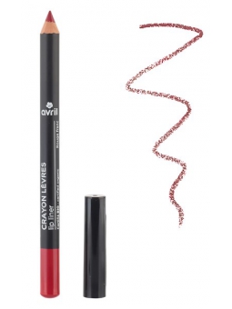 Crayon à lèvres rouge franc 1g Avril Herboristerie de Paris