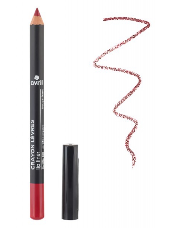 Crayon à lèvres rouge franc 1g Avril Herboristerie de Paris
