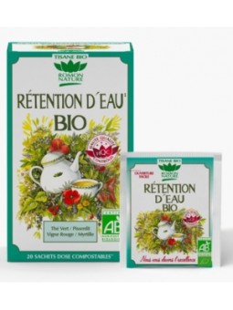 Tisane Rétention d'eau bio 20 sachets Romon Nature Herboristerie de Paris