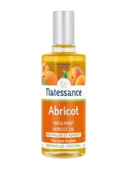 Huile revitalisante de noyaux d'abricots 50ml Natessance Herboristerie de Paris