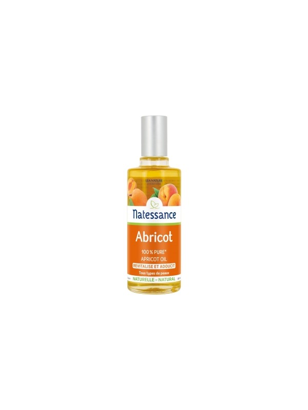Huile revitalisante de noyaux d'abricots 50ml Natessance Herboristerie de Paris